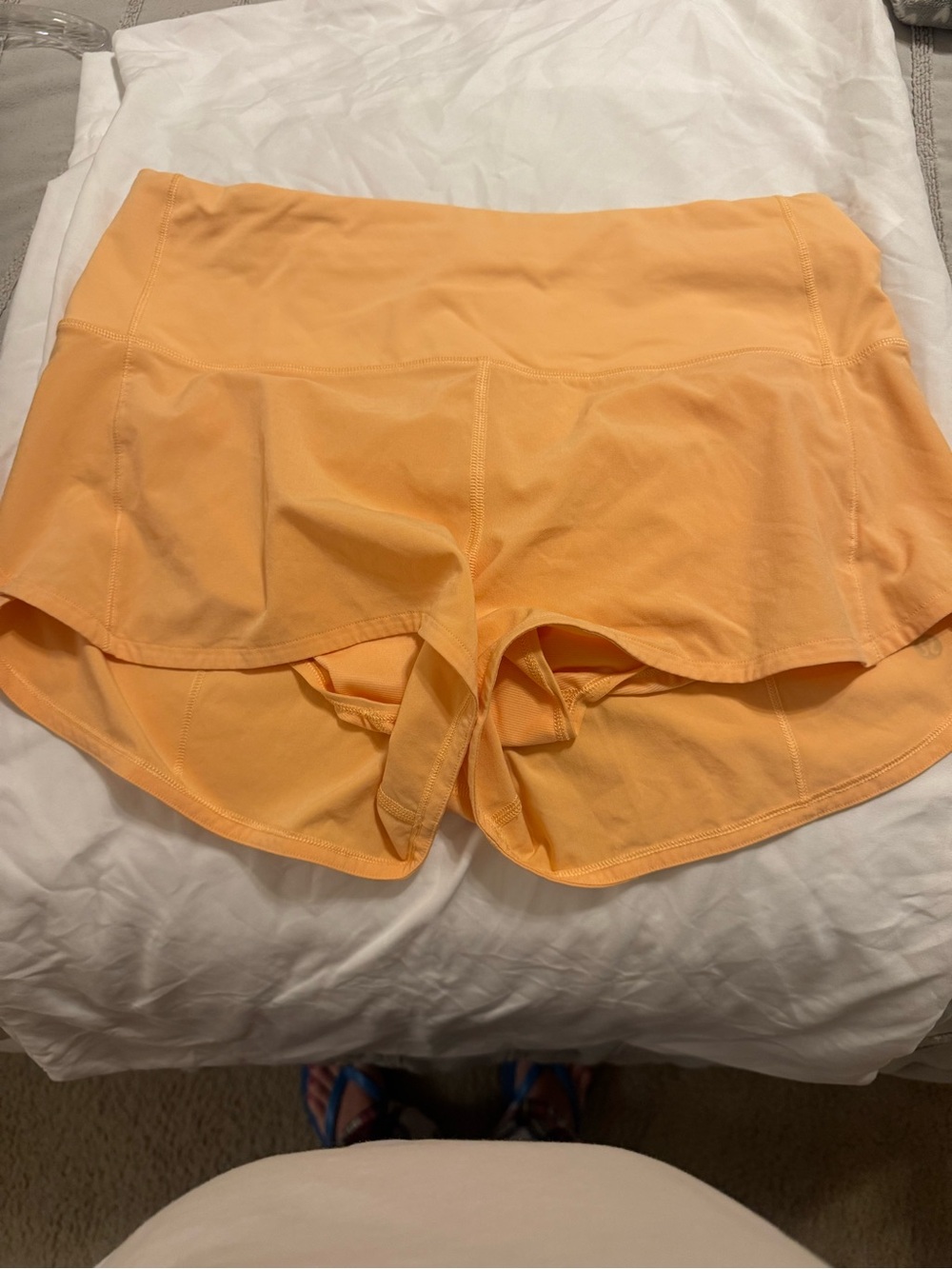 lululemon athletica Peach Performance Skort Shorts